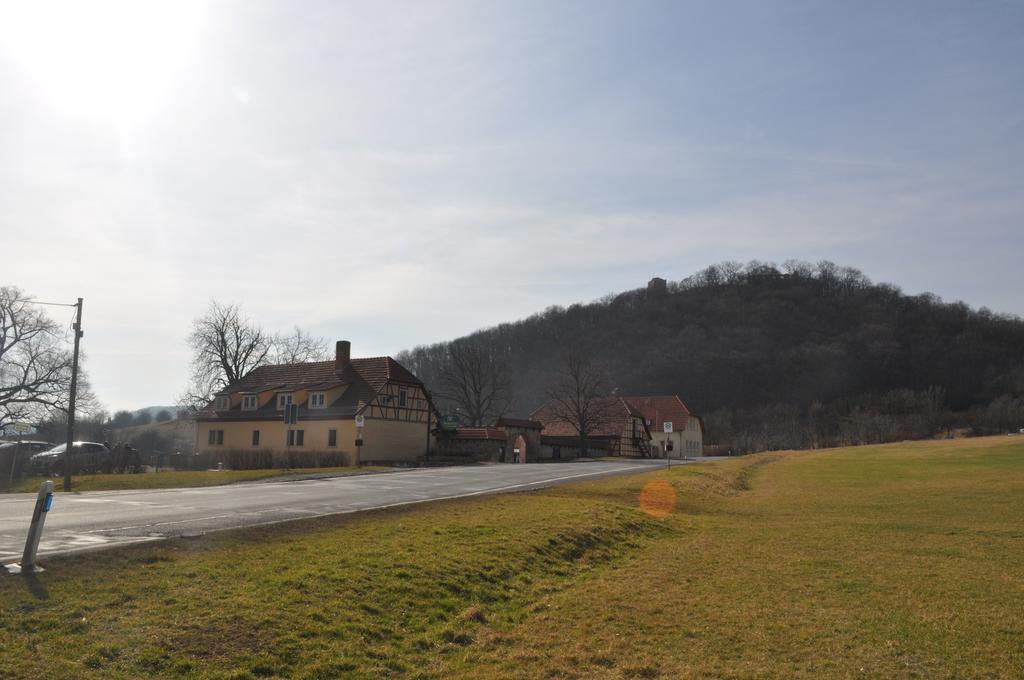 Restaurant & Pension Freudenthal Wandersleben Exterior foto